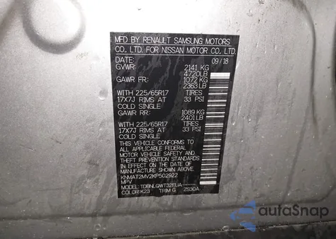 2019 Nissan Rogue S/Sv from USA, damaged, VIN KNMAT2MV2KP502922